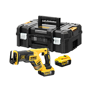 Dewalt DCS367P2 akkus kardfűrész kofferban