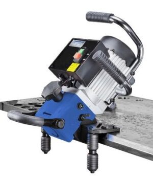 Optimum / Metallkraft KE 16-2 leélezőgép belső és külső letör. 0-16mm vastagságig 12db kf.lapkával