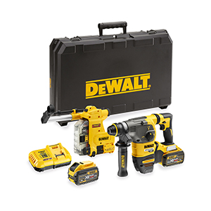 Dewalt DCH335X2  54V XR FLEXVOLT SDS-PLUS FÚRÓKALAPÁCS KÉSZLETBEN