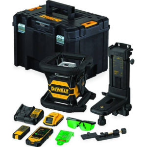 Dewalt DCE080D1GS Tool Connect forgólézer, zöld
