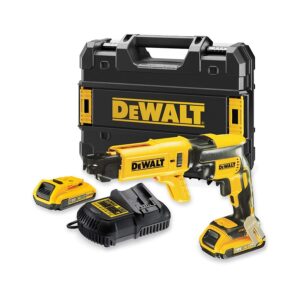 Dewalt DCF620P2K szénkefe nélküli akkus gipszkarton csavarozó (2 x 5.0 Ah Li-ion akkuval, TSTAK kofferben)