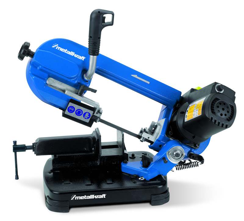 Optimum / Metallkraft MBS 125 szalagfűrészgép (1 kW, átm. 125mm, man. előtolás)