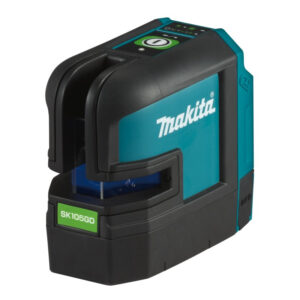 Makita SK105GDZ 10.8 V CXT akkus keresztlézer, zöld (akku és töltő nélkül)