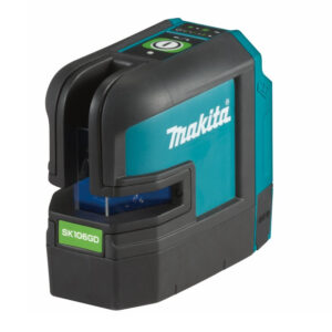 Makita SK106GDZ 10.8 V CXT akkus kereszt- és pontlézer, zöld (akku és töltő nélkül!)