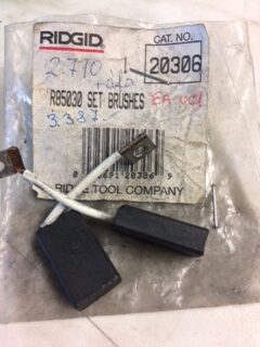 Szénkefe Ridgid 6,4×12,4/21mm