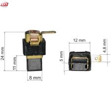 BLACK & DECKER szénkefe 6,0× 9/12 mm