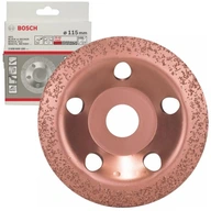 BOSCH Keményfém fazékkorong 115x22,23 mm, finom, ferde