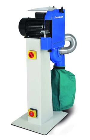 Metallkraft BEG 250 S fémipari drótkorongos sorjátlanító elszívással (átm 250x40mm/2,2kW/400V)