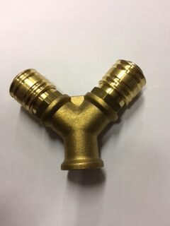 Schneider elosztó 3/8" 2db gyorscsatl.