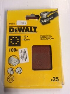 Csiszolólap 115*140 mm K100