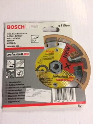 Bosch gyémánt vágótárcsa 115 mm UPP (téglavágó)