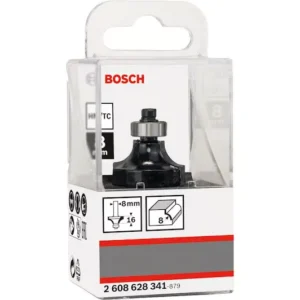 BOSCH lekerekítő profilvágó 8 mm, R1 8 mm, L 15,2 mm, G 53 mm