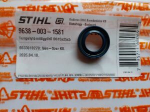 STIHL tengelytömítőgyűrű BS15x25x5