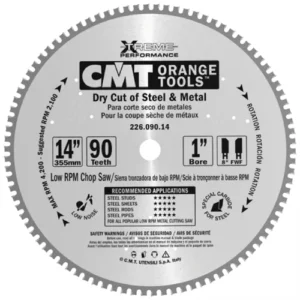 CMT CHROME Univerzális körfűrészlap hosszanti és keresztirányú vágásra - D250x3,2 d30 Z60 HW Csökkentett zajszint, Crosscuts