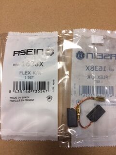 Szénkefe 6,3× 8/15 mm