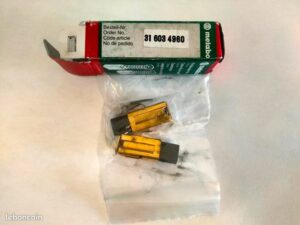 Szénkefe 5 ×10 mm+ház