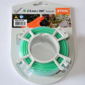 Fűkasza műanyag vágószál 2mm×14m (kör keresztmetszetű)