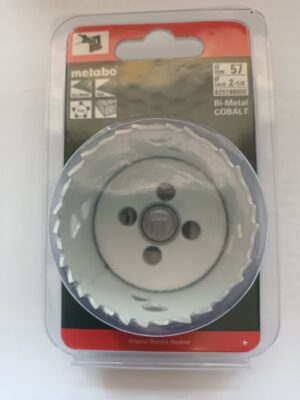 Körkivágó  57mm bimetál fém-Inox