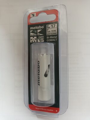 Körkivágó  17mm bimetál fém-Inox