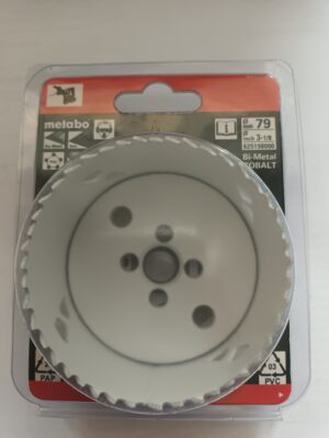 Körkivágó  79mm bimetál fém-Inox