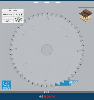 Körfűrészlap 600×30/40Z