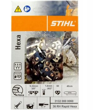 Stihl lánc 3/8" 1,6/60 36 RH Rapid Hexa