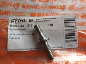 Tőcsavar (tulméretes D9/M8)