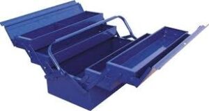 Szerszámos láda 5 tálcás