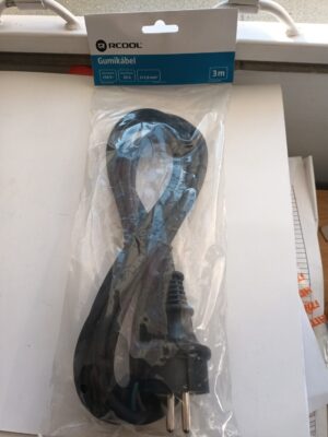 Kábel 2x1/05/3m (H05RR-F)