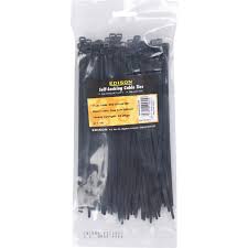 Kábelkötegelő 4,8×200 mm fekete