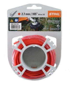 Fűkasza műanyag vágószál 2,7mm×9 m O