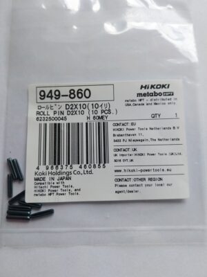 Hasított biztosító csap 2×10mm